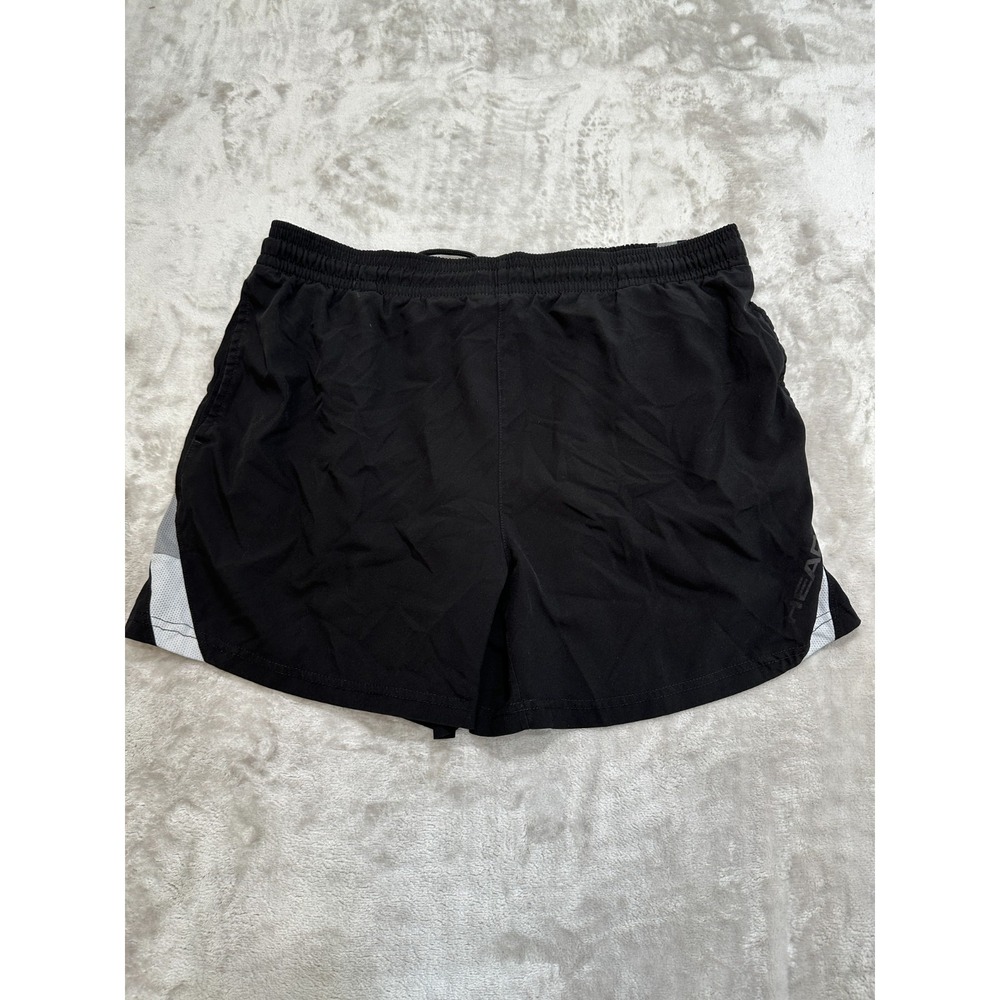 Head Men's Athletic Workout Shorts Elastic Waist‎ With Drawstring Size Large
